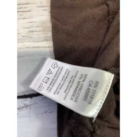 Michael Kors Women's Sleeveless Top Brown Size Large - Picture 4 of 5